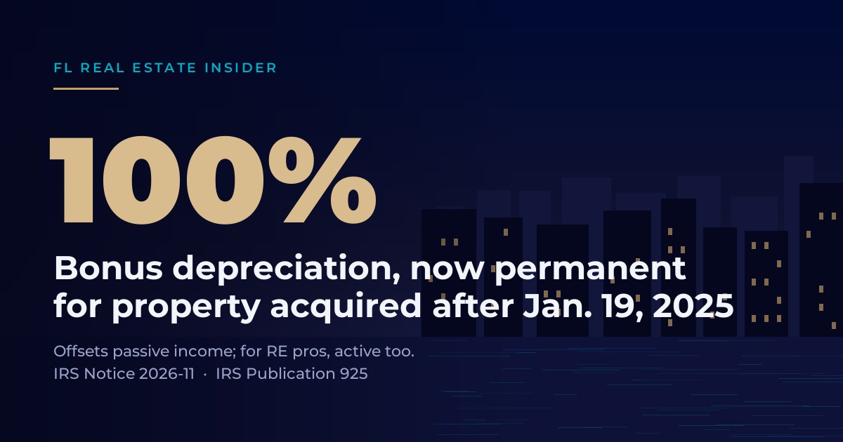 100% Bonus Depreciation Is Now Permanent. Here’s Who Gets to Use It Before December 31.